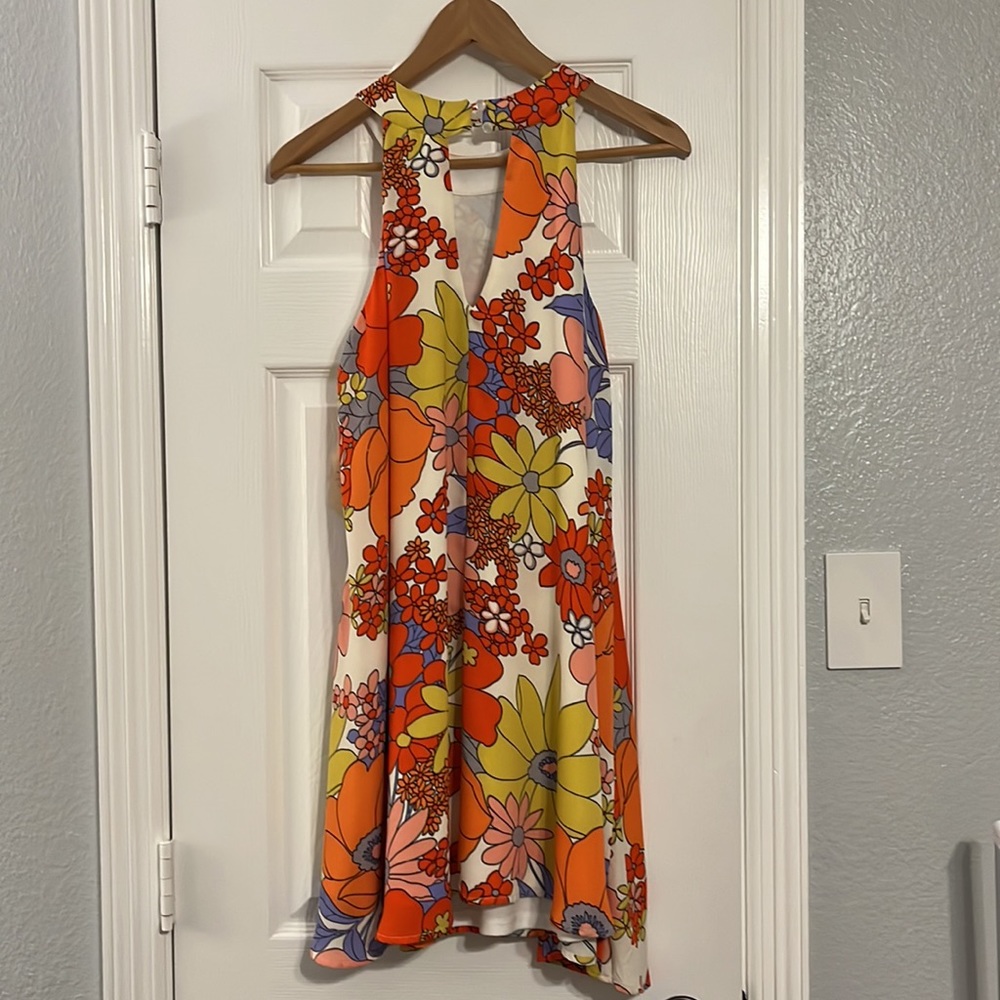 Size Medium Altar’d State Retro Halter Dress (New with tags) - Picture 5 of 5